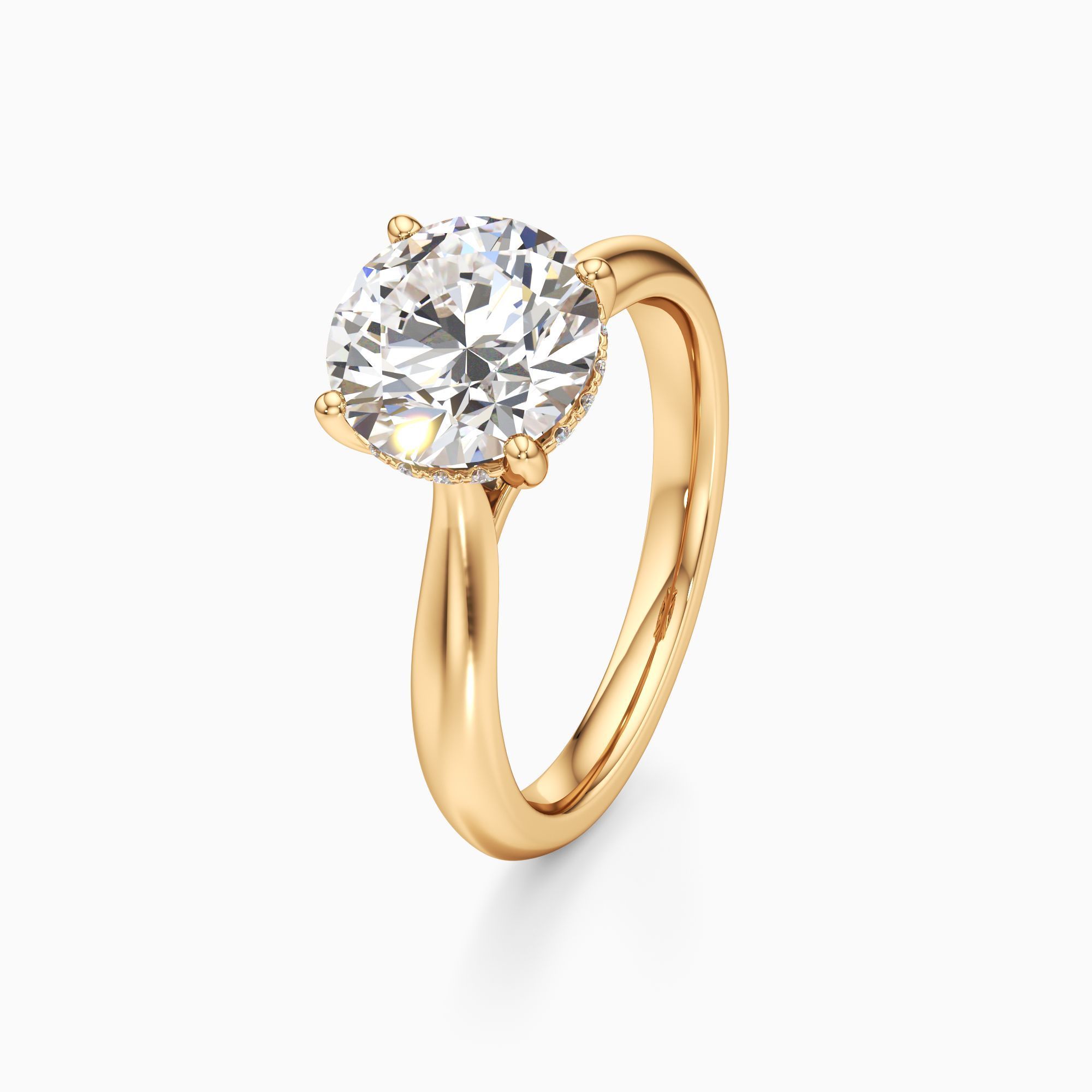 Hope Lab Grown Diamond Round Engagement Ring - Primary view – Image 1 of 4