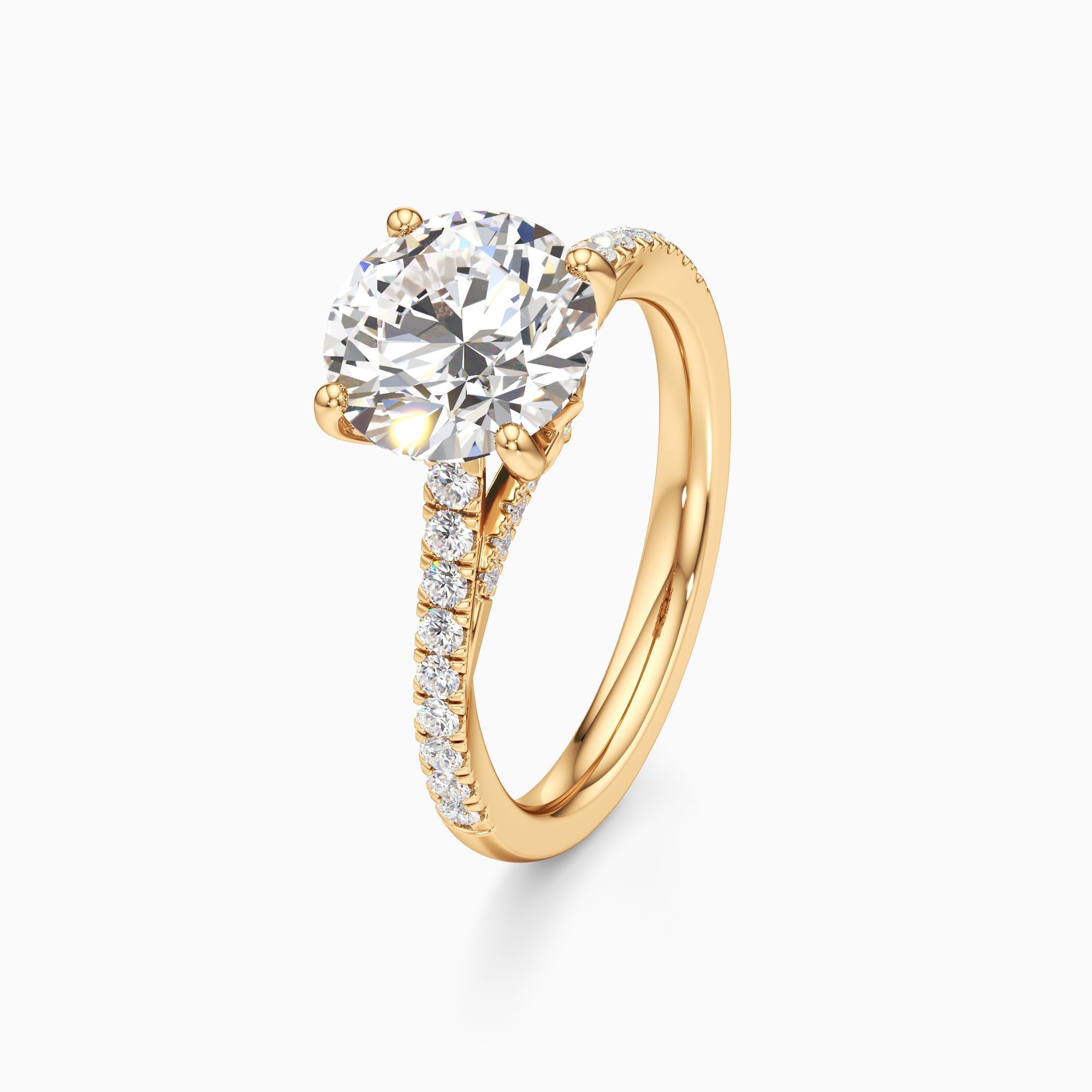 Jenny Packham Honour Lab Grown Diamond Round Engagement Ring - Primary view – Image 1 of 4